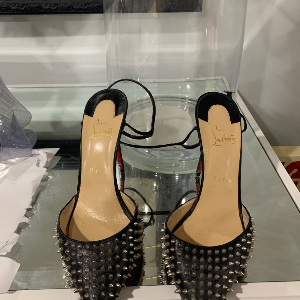 Christian louboutin spike heels